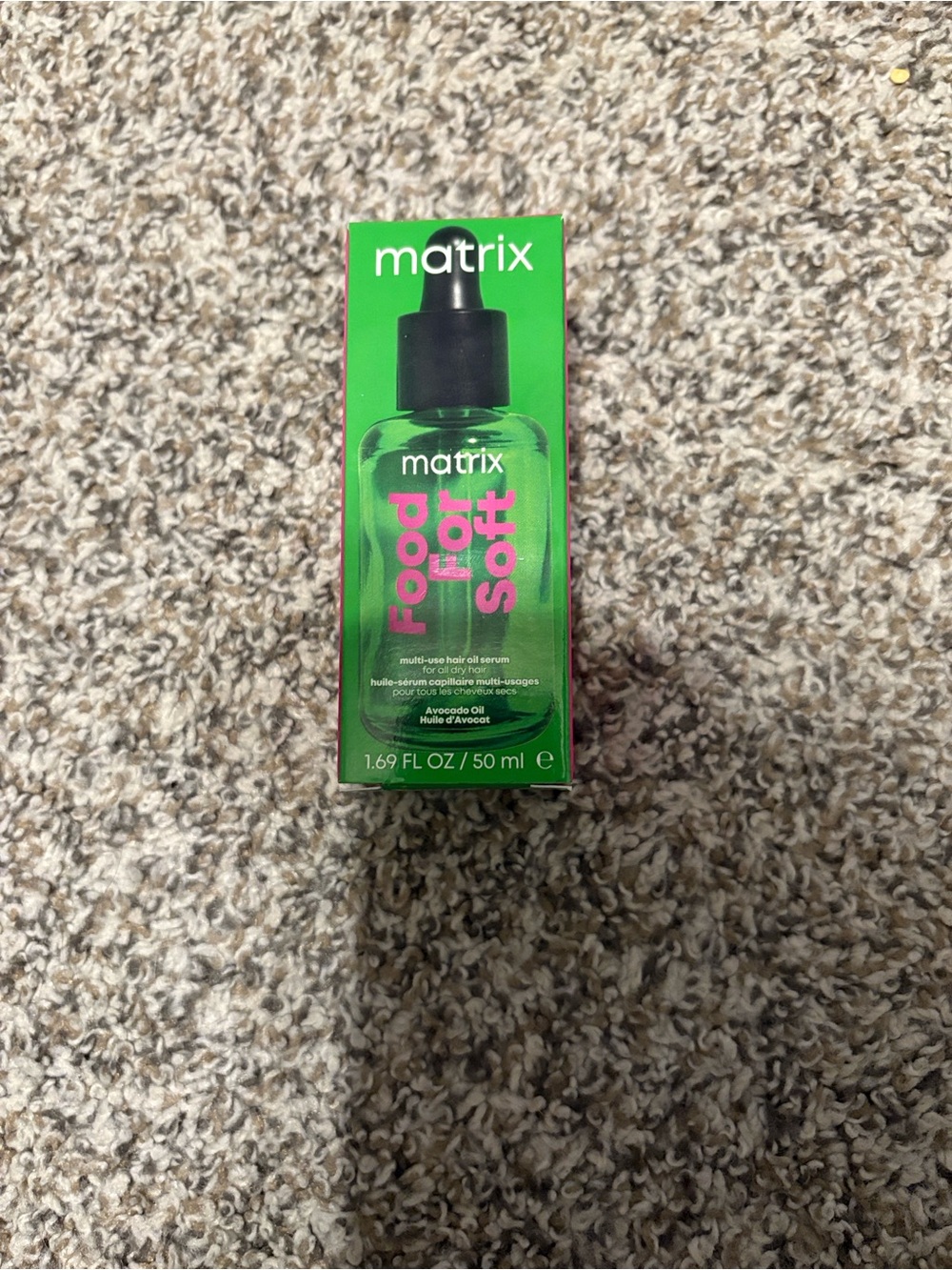 Matrix food for soft hair oil serum